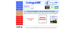 Desktop Screenshot of cottagelink.com